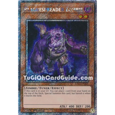 Plaguespreader Zombie (Quarter Century Secret Rare)