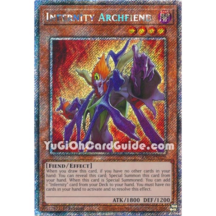 Infernity Archfiend (Platinum Secret Rare)