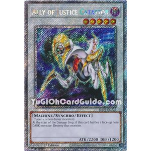 Ally of Justice - Catastor (Platinum Secret Rare)