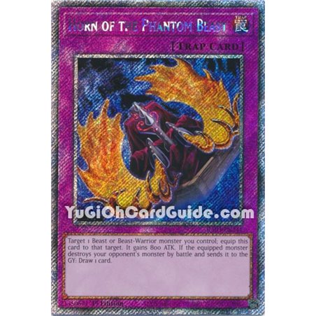 Horn of the Phantom Beast (Platinum Secret Rare)