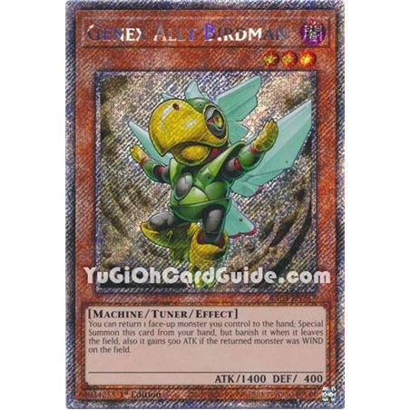 Genex Ally Birdman (Quarter Century Secret Rare)