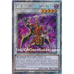 Legendary Six Samurai - Shi En (Quarter Century Secret Rare)