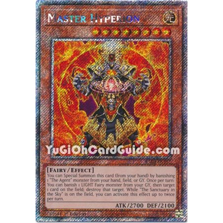 Master Hyperion (Quarter Century Secret Rare)