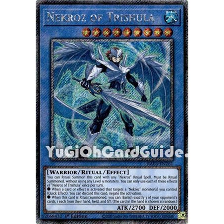 Nekroz of Trishula (Quarter Century Secret Rare)