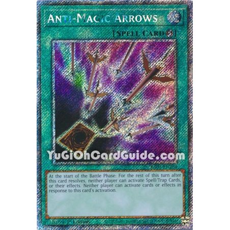 Anti-Magic Arrows (Quarter Century Secret Rare)