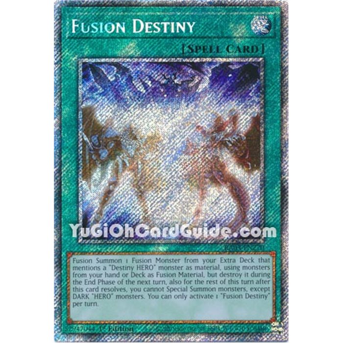 Fusion Destiny (Platinum Secret Rare)