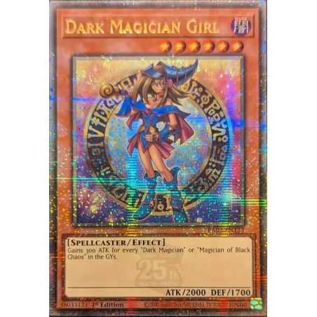 Dark Magician Girl (B) (Quarter Century Secret Rare) – Quarter Century Bonanza | Carta YUGIOH en México