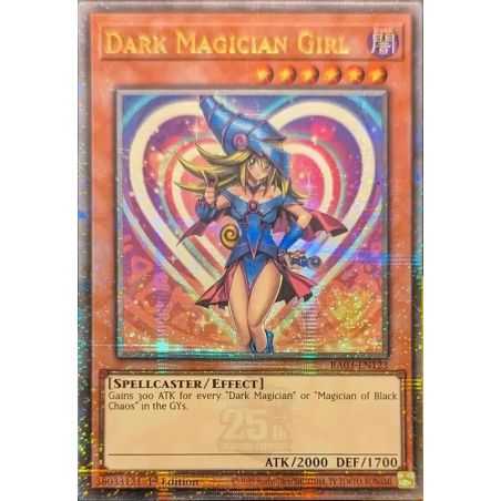 Dark Magician Girl (A) (Quarter Century Secret Rare) – Quarter Century Bonanza | Carta YUGIOH en México