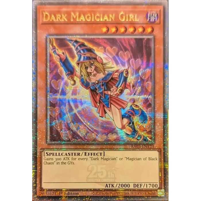 Dark Magician Girl (C) (Quarter Century Secret Rare) – Quarter Century Bonanza | Carta YUGIOH en México