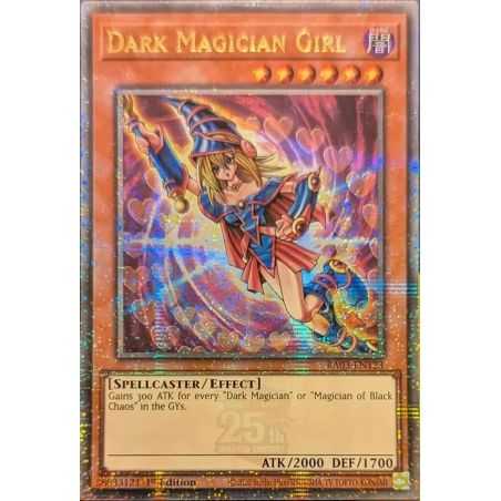 Dark Magician Girl (C) (Quarter Century Secret Rare) – Quarter Century Bonanza | Carta YUGIOH en México