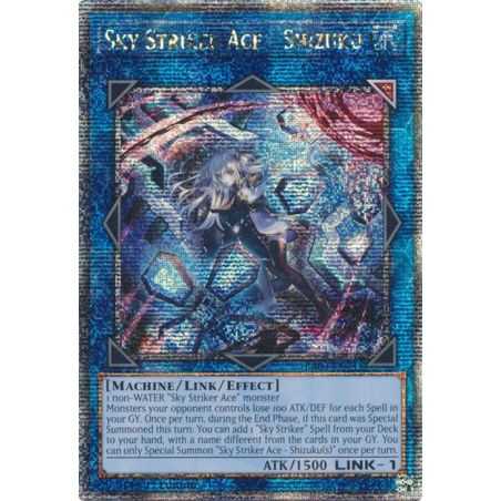 Sky Striker Ace - Shizuku (Alternate Art) (Quarter Century Secret Rare) – Quarter Century Bonanza | Carta YUGIOH en México