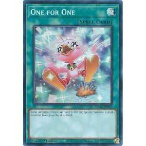One for One (Alternate Art) (Prismatic Ultimate Rare) – Quarter Century Bonanza | Carta YUGIOH en México