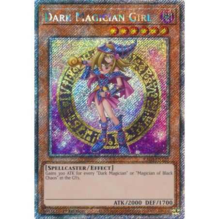 Dark Magician Girl (B) (Platinum Secret Rare) – Quarter Century Bonanza | Carta YUGIOH en México