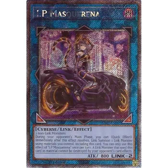 I:P Masquerena (Alternate Art) (Platinum Secret Rare) – YGO 25th Anniversary Rarity Collection II | Carta YUGIOH en México