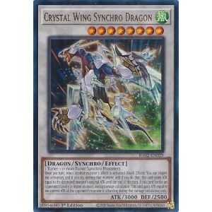 Crystal Wing Synchro Dragon (Ultra Rare) – YGO 25th Anniversary Rarity Collection II | Carta YUGIOH en México