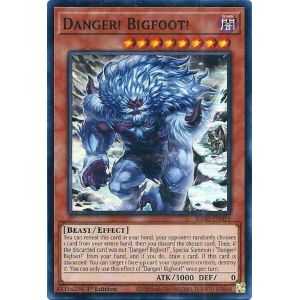 Danger! Bigfoot! (Alternate Art) (Prismatic Ultimate Rare) – Quarter Century Bonanza | Carta YUGIOH en México