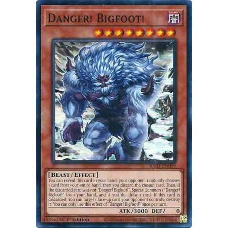 Danger! Bigfoot! (Alternate Art) (Prismatic Ultimate Rare) – Quarter Century Bonanza | Carta YUGIOH en México
