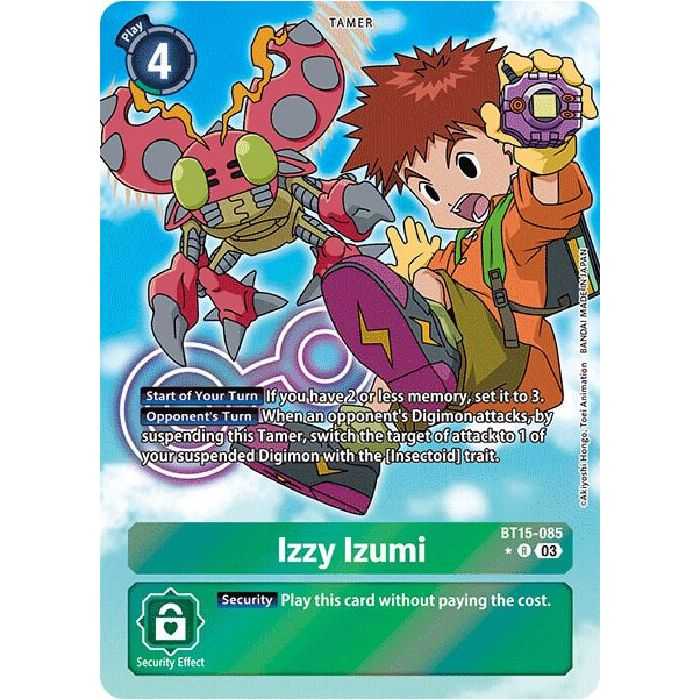 Izzy Izumi (Alternate Art) – BT15 Exceed Apocalypse | Carta DIGIMON en México
