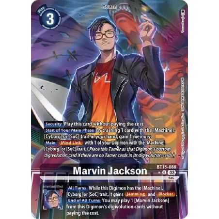 Marvin Jackson (Alternate Art) – BT15 Exceed Apocalypse | Carta DIGIMON en México