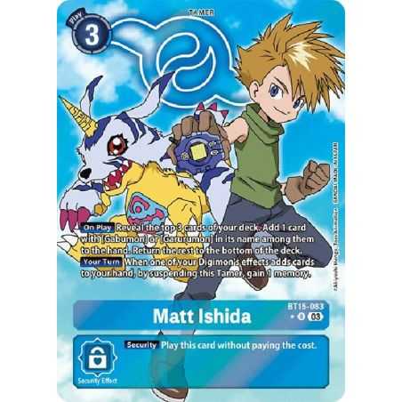 Matt Ishida (Alternate Art) – BT15 Exceed Apocalypse | Carta DIGIMON en México