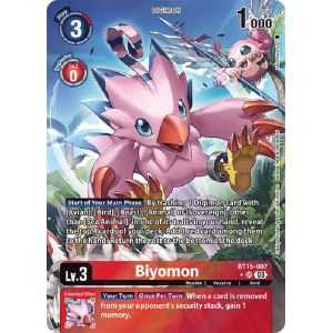 Biyomon (Alternate Art) – BT15 Exceed Apocalypse | Carta DIGIMON en México
