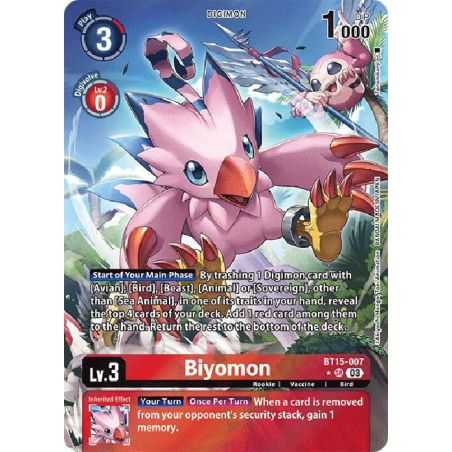 Biyomon (Alternate Art) – BT15 Exceed Apocalypse | Carta DIGIMON en México