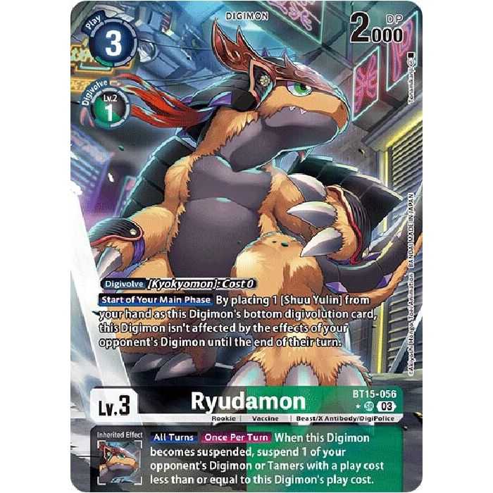 Ryudamon (Alternate Art) – BT15 Exceed Apocalypse | Carta DIGIMON en México