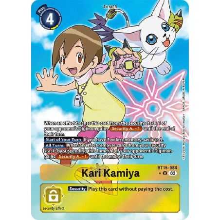Kari Kamiya (Alternate Art) – BT15 Exceed Apocalypse | Carta DIGIMON en México