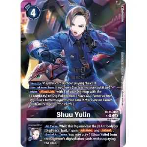 Shuu Yulin (Alternate Art) – BT15 Exceed Apocalypse | Carta DIGIMON en México
