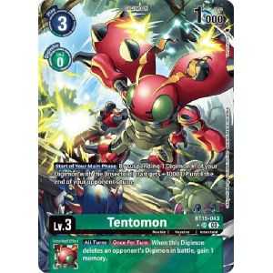 Tentomon (Alternate Art) – BT15 Exceed Apocalypse | Carta DIGIMON en México