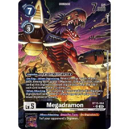 Megadramon (Alternate Art) – BT15 Exceed Apocalypse | Carta DIGIMON en México