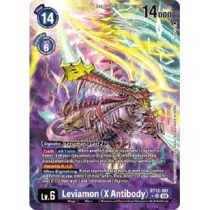 Leviamon (X Antibody) (Alternate Art) – BT15 Exceed Apocalypse | Carta DIGIMON en México