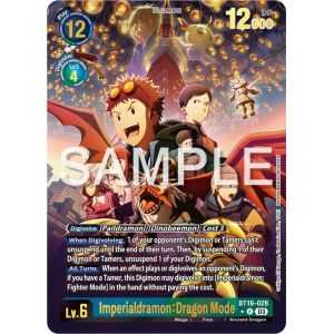 Imperialdramon: Figher Mode Ace (Textured) – BT16 Beginning Observer | Carta DIGIMON en México
