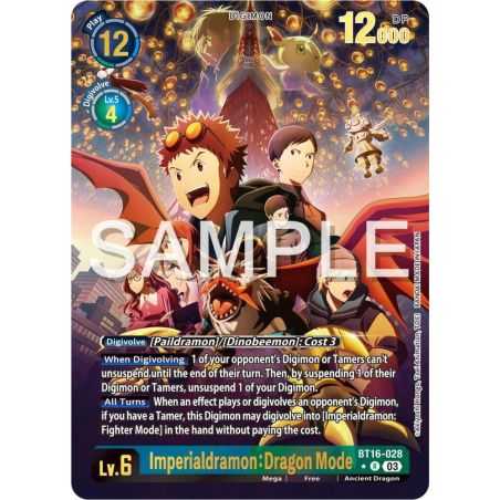 Imperialdramon: Figher Mode Ace (Textured) – BT16 Beginning Observer | Carta DIGIMON en México