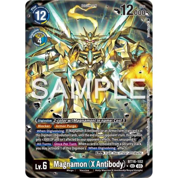 Magnamon (X Antibody) (Alternate Art) – BT16 Beginning Observer | Carta DIGIMON en México