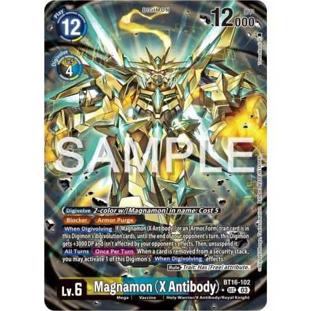Magnamon (X Antibody) (Alternate Art) – BT16 Beginning Observer | Carta DIGIMON en México