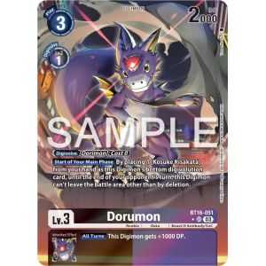 Dorumon (Alternate Art) – BT16 Beginning Observer | Carta DIGIMON en México