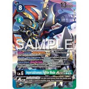 Imperialdramon: Figher Mode Ace (Alternate Art) – BT16 Beginning Observer | Carta DIGIMON en México