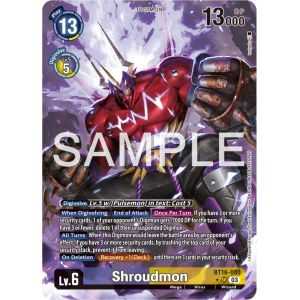 Shroudmon (Alternate Art) – BT16 Beginning Observer | Carta DIGIMON en México