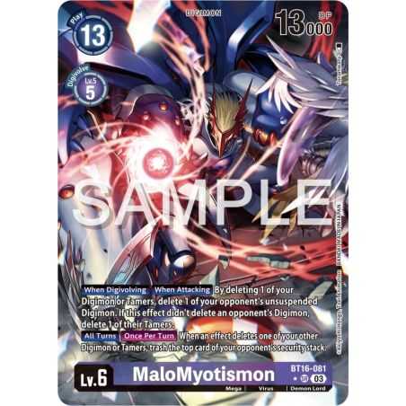 MaloMyotismon (Alternate Art) – BT16 Beginning Observer | Carta DIGIMON en México