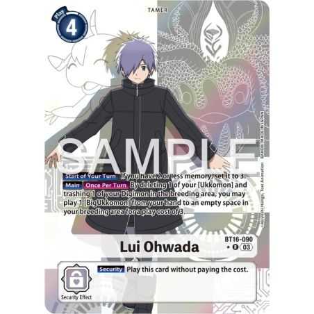 Lui Ohwada (Alternate Art) – BT16 Beginning Observer | Carta DIGIMON en México