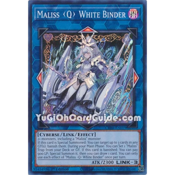 Maliss Q White Binder (Super Rare)