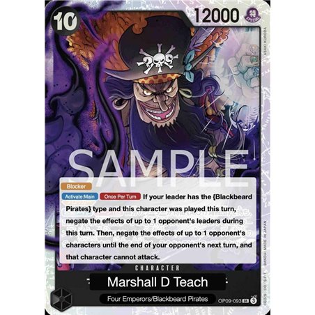 Marshall.D.Teach (Super Rare)