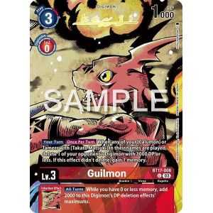 Guilmon (Signed) – BT18-19 Special Booster 2.0 | Carta DIGIMON en México