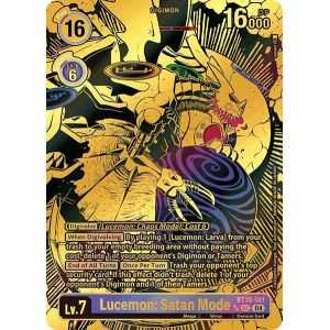 Lucemon: Satan Mode (Textured) – BT18-19 Special Booster 2.0 | Carta DIGIMON en México