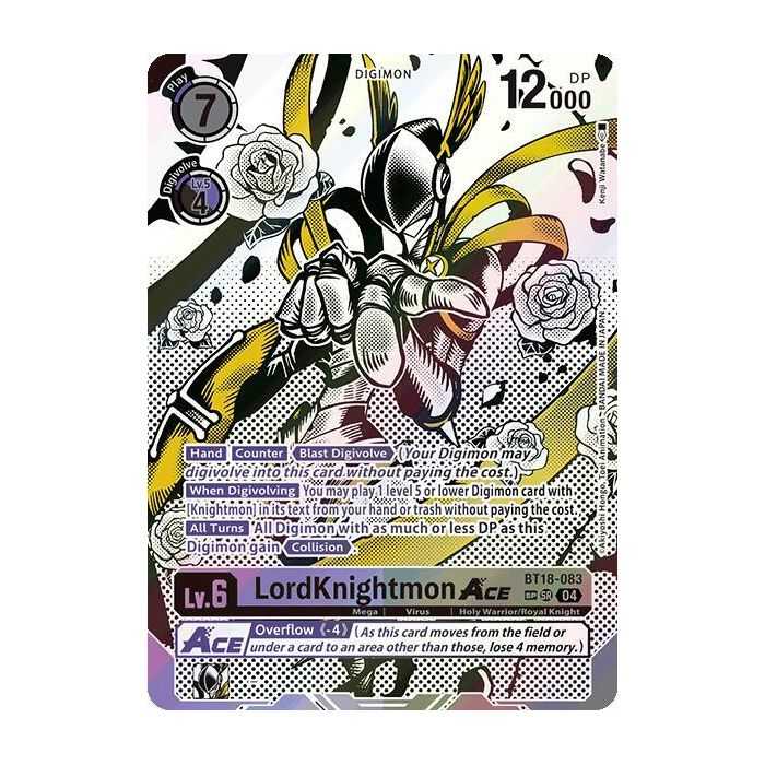 LordKnightmon ACE (Textured) – BT18-19 Special Booster 2.0 | Carta DIGIMON en México