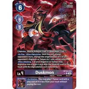 Duskmon (Alternate Art) – BT18-19 Special Booster 2.0 | Carta DIGIMON en México
