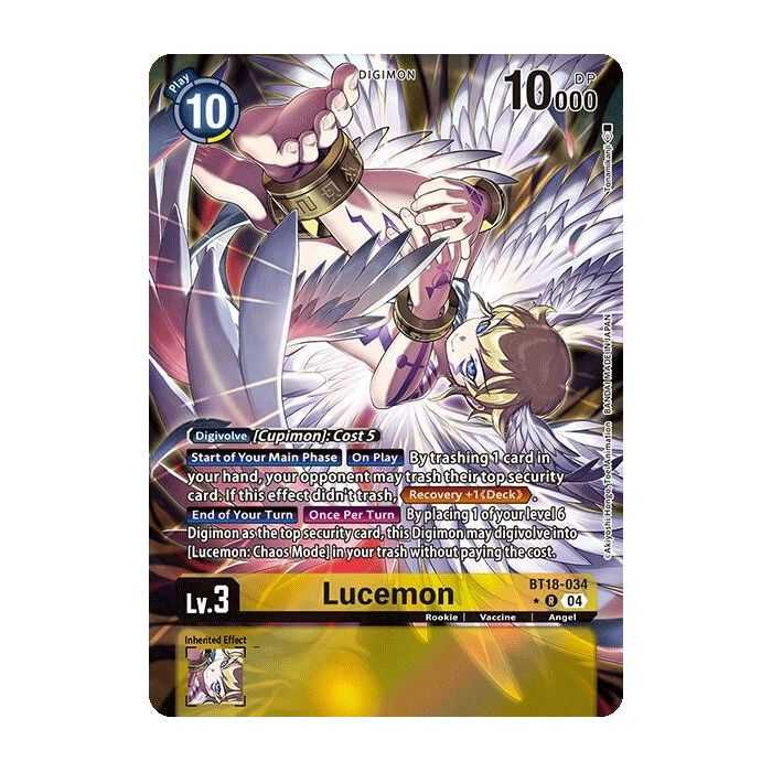 Lucemon (Alternate Art) – BT18-19 Special Booster 2.0 | Carta DIGIMON en México
