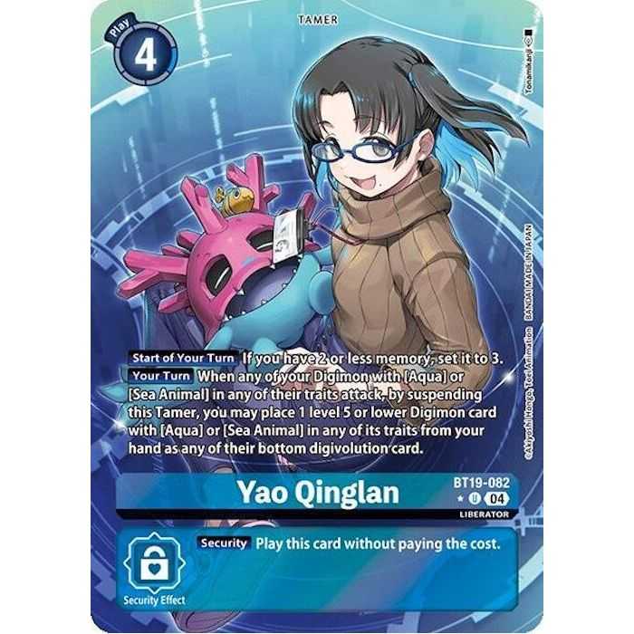 Yao Qinglan (Alternate Art) – BT18-19 Special Booster 2.0 | Carta DIGIMON en México