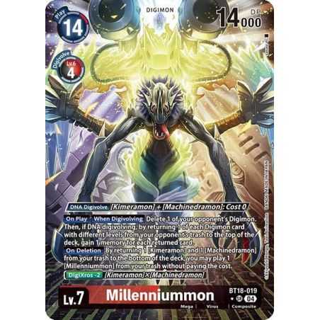 Millenniummon (Alternate Art) – BT18-19 Special Booster 2.0 | Carta DIGIMON en México
